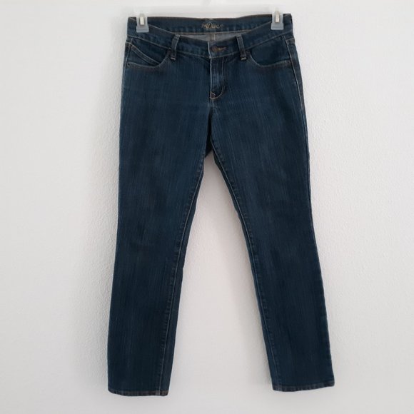Old Navy Denim - Old Navy Women's Straight Jeans Size 4 SHORT The Diva Medium Wash Blue Denim
